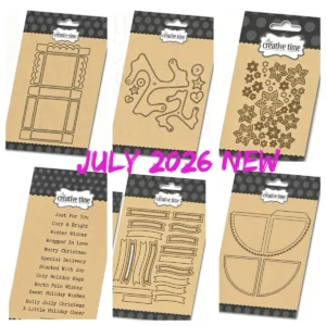 Creative Time Party Banner Sentiments Stamps & Dies Strawberry House Metal Cutting Dies Stamp DIY Scrapbooking Album Decorative
