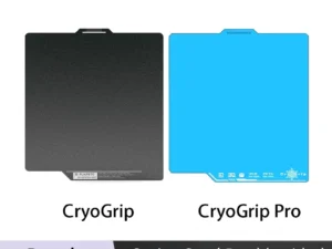BIQU Panda Build Plate CryoGrip Coating No Clog 256x256mm Spring Steel Double-sided Textured for BambuLab P1 X1 X2D 3D Printer