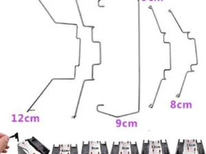 AVC Four Heat Pipe Fan Buckle Heat Pipe Fan Buckle Elastic Steel CPU Fan Hook Bracket 12cm