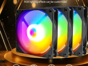 Manmu Fetival Pormotion 120mm Computer Fan Rainbow RGB/ High Cooling Performance Gaming PC Fan
