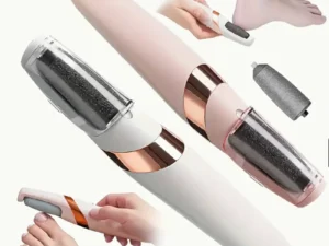 2-in-1 Upgraded version Electric foot grinder, home automatic foot grinder for removing dead skin, removing calluses