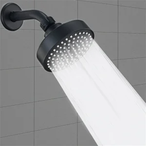 1 Piece Of Bathroom Facilities 4 Inch Black Faucet Replacement Exquisite And Compact Bathroom Beautiful Shower Head Decoration