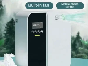 Aroma Diffuser Machine Wall Mounted Waterless Diffuser for Large Room Bluetooth Essential Oil Diffuser Electric Smell for Home