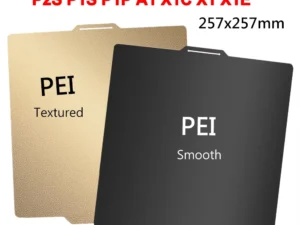 For P1P P1S P2S A1 X1C X1 Plate Smooth PEI Sheet for Bambu Lab Build Plate Double Sided Heatbed for Bambu Lab A1 Bambulab P1P