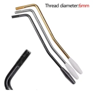 M6 Tremolo Bridge Arm Whammy Bar for Electric Guitar Chrome Black Gold Thread Diameter 6mm Guitar Accessories