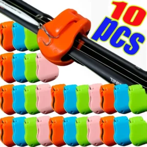 ABS Fishing Rod Holder Universal Multifunction Fixation for Lure Sea Table Rods Transport Storage Anti Slip Protective 4.5x3x3cm