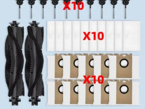 Compatible For ( Teendow D10S / D10S MAX, Vexilar Cleanova W7 / W9 / W11 / W15, eitton BL20 Pro ) Parts Brush Filter Dust Bag