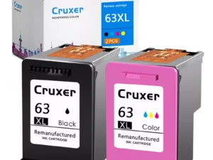 63XL Ink Black / Tri-color Compatible For HP 63 63XL DeskJet 1110 1111 1112 ENVY 4510 4520