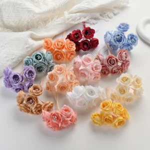 1pcs Simulated Peony Flowers, Wedding, Party, Festival Decoration, Handmade Wreath Making, Gift Box Jewelry