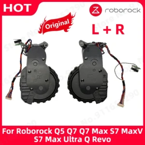 Original Roborock Q5 Q7 Max S7 MaxV S7 Max Ultra Q Revo Left and Right Walking Wheels Vacuum Cleaner Wheel Accessories