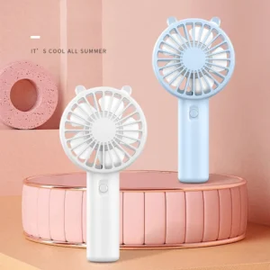 Handheld Fan Portable Mini USB Rechargeable Quiet Fans Table Makeup Eyelash Cooler Kids Outdoor Office Travel Air cooler Fan