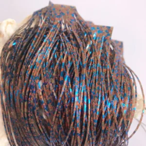 22strands/pcs 5pcs/lotFishing Lure Silicone Skirt Layers Multi-Strand Rubber Material Tackle Craft DIY Spinnerbait jig Buzz bait