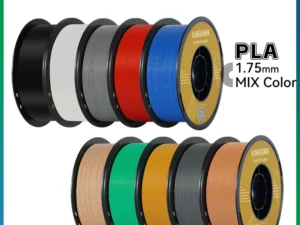 KINGROON PLA Filament 1.75mm 5/10KG PLA Plastic For 3D Printer, Standard 1kg/roll 3D Printing Filaments Mix Color Local Shipping