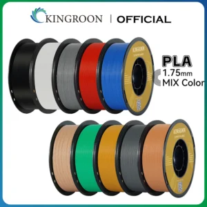 KINGROON PLA Filament 1.75mm 5/10KG PLA Plastic For 3D Printer, Standard 1kg/roll 3D Printing Filaments Mix Color Local Shipping