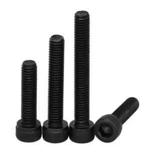 M5 M6 M8 6/8/10/20/30/40/50/60-90mm Black DIN912 12.9 Grade Steel Full Thread Inner Hexagon Hex Socket Allen Head Cap Bolt Screw