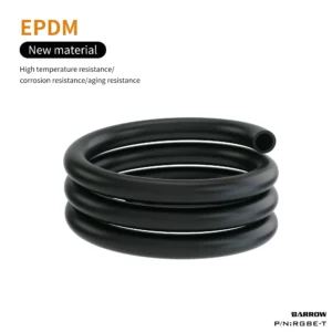 BARROW EPDM Hose ID10mm+OD16mm High Temperature Water Cooling Hose for Server/CPU 1M RGBE-T