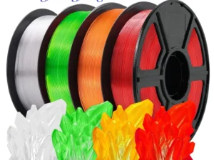 Transparent PETG Filament 1kg/500g/250g/200g 1.75mm 3D Printer Filament Strong Toughness PETG Translucent Red Orange Blue Green