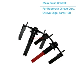 One Pair Main Brush Bracket for Roborock Q revo Curv Q revo Edge Saros 10R Robot Vaccum Cleaner Parts in Main Brush Gearbox