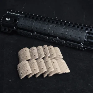 12PCS Tactical Nylon M-LOK Rail Type 2 Covers Non-Slip Hand Guard for Airsoft Toy Gun Accessories BCM AR AR15 M4