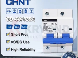 CHINT DC CB-60 CB-125 Circuit Breaker MCB Photovoltaic Electric Vehicle CB-60A 1P 2P 16A 63A 125A DC Original Product