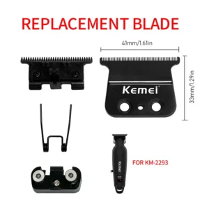 Kemei KM-2293 Original Replacement Blade Hair Clipper Blade Cutter Head For Hair Trimmer Cutting Knife Head Parts Accessories