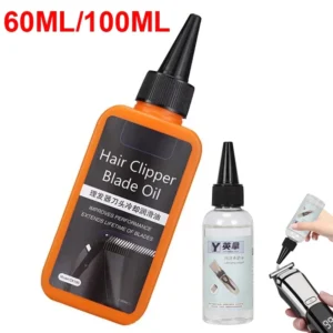 Hair Trimmer Blade Oil 60/100ml Electric Clipper Shaver Maintenance Oil Lubricant Prevent Rusting Sewing Hair Salon Clipper Oil