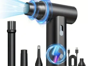 MINI Compressed Air Duster Cordless Dust Blower Rechargeable Vacuum Cleaner Electric Air Pump Portable For Computer Keyboard Sof