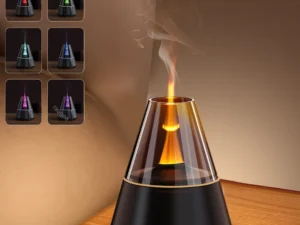 Air Humidifier USB Mini Aroma Essential Oil Diffuser Home Mute Automatic Mist Maker Fragrance Diffuser with Colorful Night Light