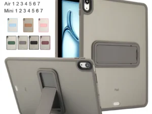 For iPad 5th 6th 9.7" 7th 8th 9th 10.2" Air 4 Air 5 Air 11 A16 11th 2025 Pro11 10th iPad mini 4 5 6 7 PC+TPU Stand Cover Case