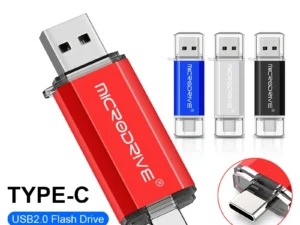 Type C USB Flash Drive OTG 2 IN 1 USB 2.0 Micro USB Pen Drive 128GB 64GB 32GB 16GB 8GB 4GB Pendrive Flash Drive