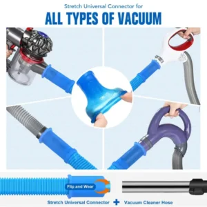 1pc Effortless Lint Removal Dryer Vent Cleaner Kit For Vacuums Flexible Dryer Cleaning Hose Household Accessories
