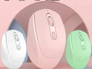 Wireless Silent Mouse Suitable For Business Office Esports Games Bluetooth 5.2 2.4G Dual Mode Mice Ergonomics Rechargeable Mouse