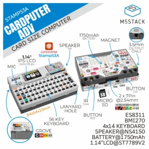 M5stack Official  Cardputer Adv Version (ESP32-S3)