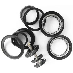 Bicycle Fork Durable MTB Bike Alloy 44mm Road Bike Bike External Headset Head-Tube 1 1/8" Bike Threadless Headset