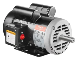 SucceBuy 5HP Air Compressor Motor 230V Electric Motor 3450RPM 56Hz Frame 7/8" Keyed Shaft 2.25" Shaft Length for Compressors