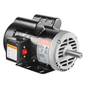 SucceBuy 5HP Air Compressor Motor 230V Electric Motor 3450RPM 56Hz Frame 7/8" Keyed Shaft 2.25" Shaft Length for Compressors