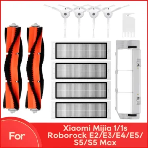 Fit For Xiaomi Mi Robot Vacuum Cleaner 1 / 1S SDJQR01RR SDJQR02RR Roborock E2 E3 E4 E5 S4 S4 Max S5 Main Side Brush Filter