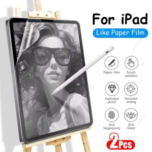 2PCS Paperlike Screen Protector For iPad 13 11th M4 M5 12.9 Air 11 M2 M3 5 4 3 10 9 9th 10th Generation Mini 6 7 Feel Paper Film