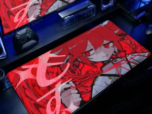 Cute Anime Girl K-Kasane Teto Mousepad Large Gaming Mouse Pad LockEdge Computer Keyboard Desk Mat PC Cabinet Tablepad XXL Mats
