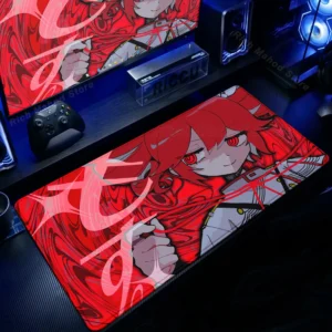 Cute Anime Girl K-Kasane Teto Mousepad Large Gaming Mouse Pad LockEdge Computer Keyboard Desk Mat PC Cabinet Tablepad XXL Mats