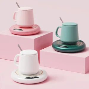 USB Coffee Mug Warmer 3 Temperature Setting Electric Beverage Warmer Coffee Warmer Plate for Hot Coffee Tea and Milk