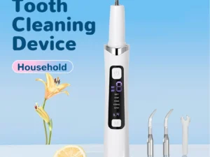 Electric Ultrasonic Dental Scaler with 5 Modes-Oral Tartar & Calculus Remover Teeth Whitening Tooth Stain Cleaner for Oral Care