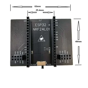 ESP32 SI24R1 Blocker 2.4G Tester Bluetooth or Wifi Adapter Board Development Board