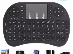 Wireless Keyboard Air Mouse Spanish French Azerty Russian Portuguese Brazil Language With Touchpad N Mini Backlit RGB PC TV Box