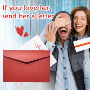 DIY Custom envelopes letter, Valentine's Day letter customization, friend blessing letters,Company documents print,Mail a letter