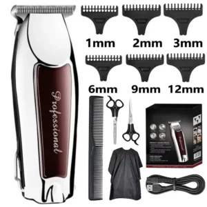 Hair Clipper Hair Trimmer Hair Clipper Professional Barber Trimmer Electric Shaver Hair Cutting Machine Rechargeable Trimmer Men