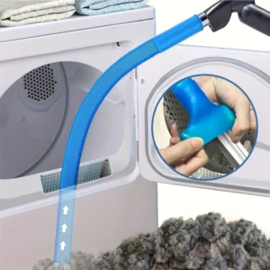 1pc Dryer Vent Cleaner Hose with Elastic Connector Flexible Laundry Vent Cleaning Hose, Cleaning tube suitable for narrow spaces