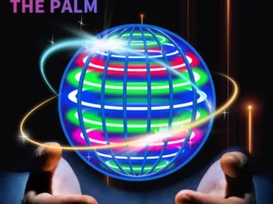 Flying ball, automatic spinning ball, LED dazzling lights, floating magic, fan, UFO flying machine, toy gift, game, sports ball