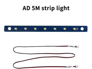 For FLASHFORGE Adventurer 5M AD5M Light Strip Super bright Led 24V Light Bar for AD5M 5MPRO 3D Printers