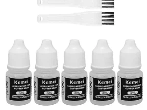 Kemei Hair Clipper Shaver Maintenance Oil Lubricant Sewing Prevent Hair Oil Trimmer Rusting for Km-2299 KM-2296 KM-5090 KM-1071